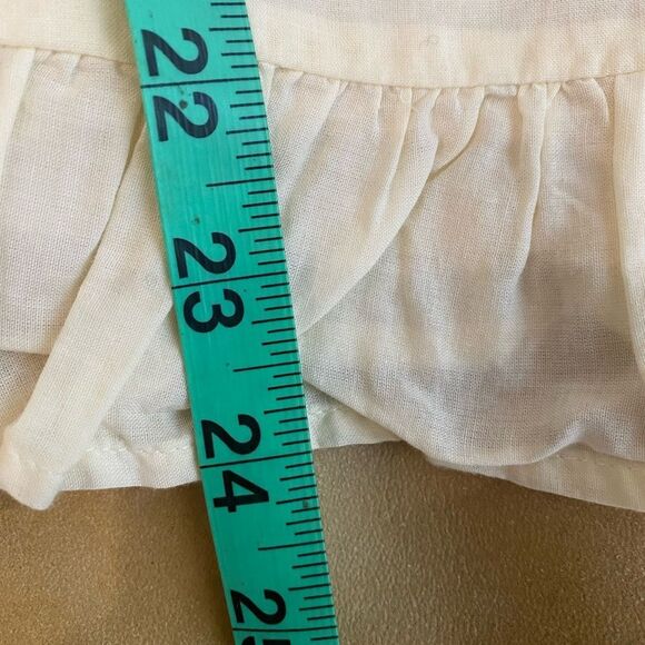 CYNTHIA VINCENT CREAM COTTON SUNDRESS SIZE 6 EUC - Picture 10 of 10